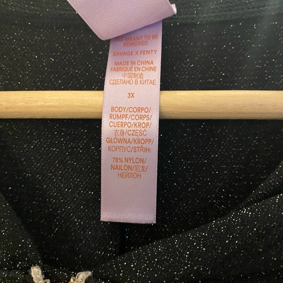 Savage Fenty Sleep & Shine Hooded Onesie 3X - Picture 8 of 8